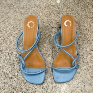 Cutest Baby Blue Mules
